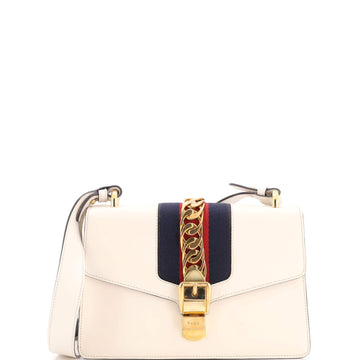 Gucci Sylvie Shoulder Bag Leather Small