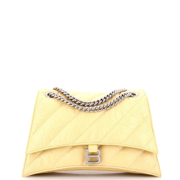 Balenciaga Crush Chain Flap Bag Quilted