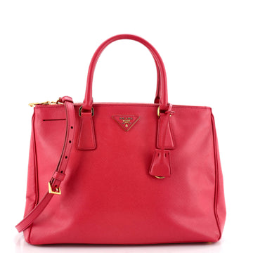 Prada Double Zip Lux Tote Saffiano