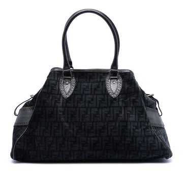Fendi Large Zucca Velvet Etniko Du Jour