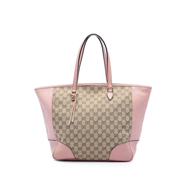 Gucci Gg Canvas Bree Zippered Tote Pre-