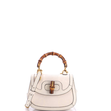 Gucci Bamboo Top Handle Bag Jumbo Gg