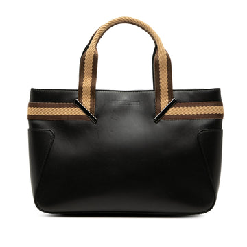 Gucci Calfskin Web Handbag Pre-Loved Bag