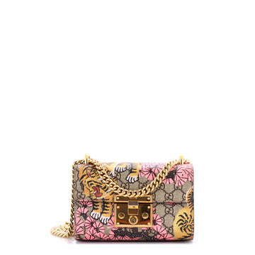 Gucci Padlock Shoulder Bag Bengal Print