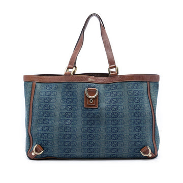 Gucci Denim Interlocking G Abbey D Ring
