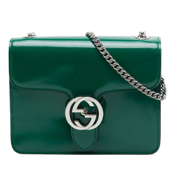Gucci Small Patent Interlocking G