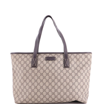 Gucci Plus Tote Gg Coated Canvas With