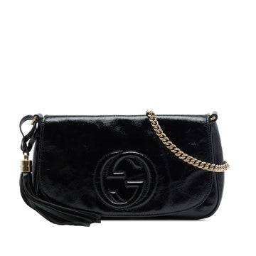 Gucci Medium Patent Soho Chain Flap