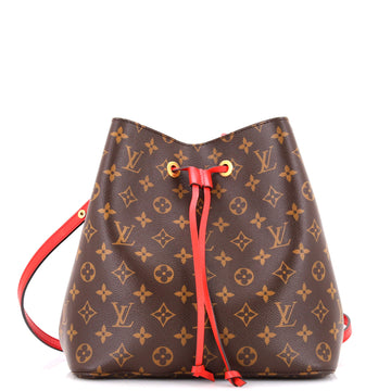 Louis Vuitton Neonoe Handbag Canvas With