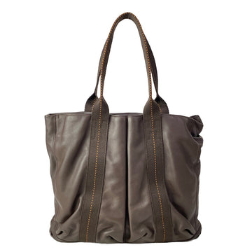 Hermes Caravan Vertical Mm Havane Veau