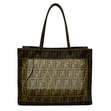 Fendi Zucca Brown Black Chemical Fiber