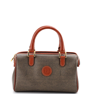 Fendi Vintage Pequin Convertible Boston