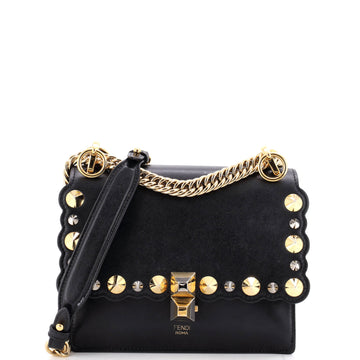 Fendi Kan I Bag Studded Leather Small