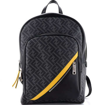 Fendi Front Pocket Backpack Zucca Coated