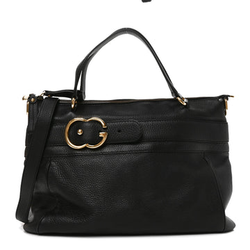 Gucci Pebbled Calfskin Ride Medium Top