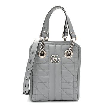 Gucci Calfskin Matelasse Chevron Mini Gg