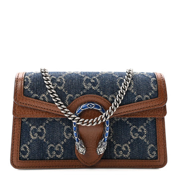 Gucci New Denim Gg Dollar Calfskin