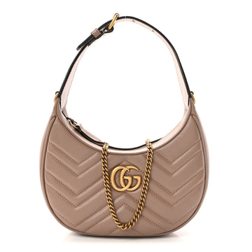 Gucci Calfskin Matelasse Chevron Mini Gg