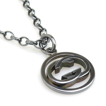 Gucci Necklace Gunmetal Silver -