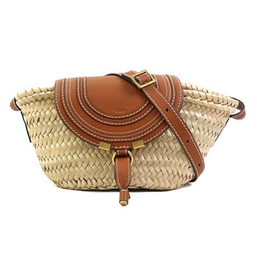 Chloe Shoulder Bag Brown/Natural