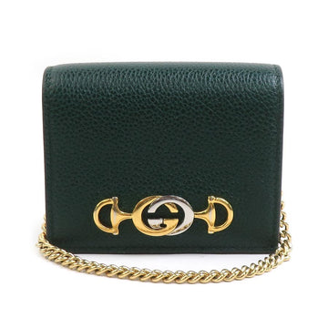 Gucci Zumi Bifold Wallet Chain
