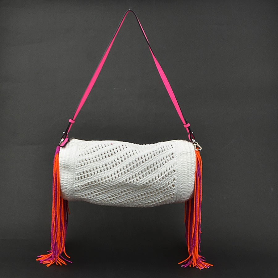 Loewe Beads Fringe Shoulder Bag