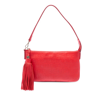 Fendi Zucchino Embossed Nappa Tassel