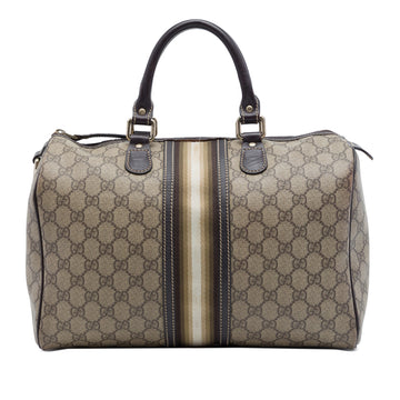Gucci Medium Gg Supreme Joy Web Boston