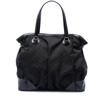Gucci Gg Nylon Full Moon Tote Pre-Loved