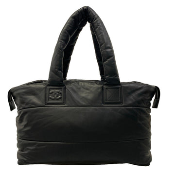 Chanel Coco Cocoon Black Leather Handbag