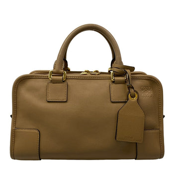 Loewe Amazona 28 Brown Leather Handbag
