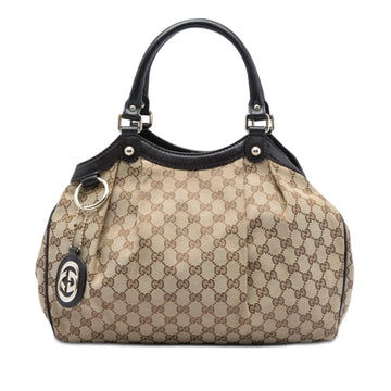 Gucci Medium Gg Canvas Sukey Tote Pre-