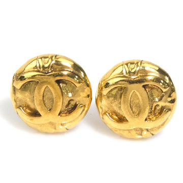 Chanel Vintage Cc Logo Earrings