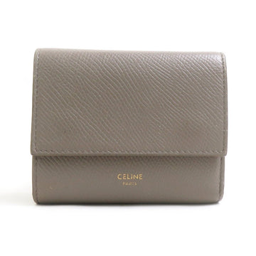 Celine Trifold Wallet Greige