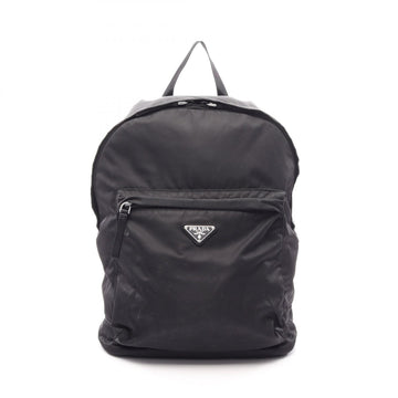 Prada Triangle Logo Plate Rucksack