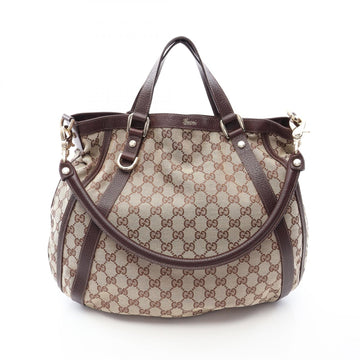 Gucci Abbey Gg Canvas Shoulder Tote