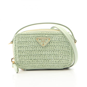 Prada Triangle Logo Mini Pouch Shoulder