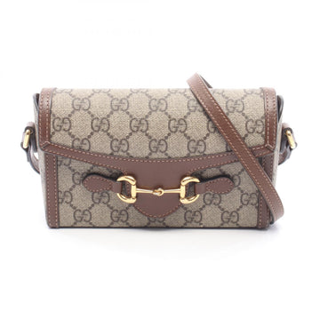 Gucci Horsebit Gg Supreme Shoulder