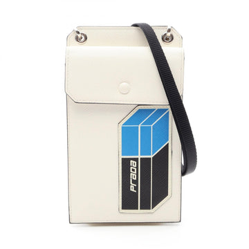 Prada Saffiano Patch Smartphone Case
