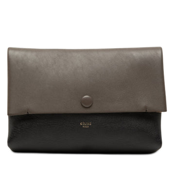 Celine Bicolor Leather All Soft Pouch