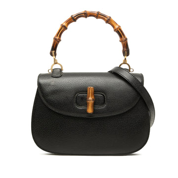 Gucci Grained Calfskin Bamboo Night Pre-