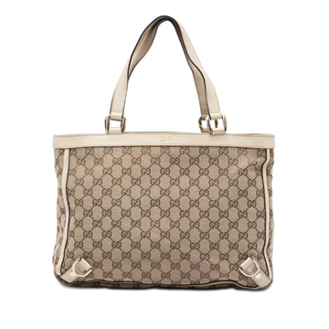 Gucci Gg Canvas Abbey D Ring Tote Pre-