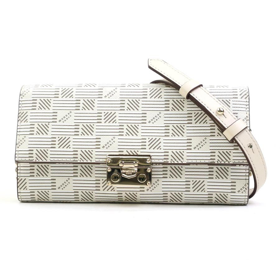 Moreau Paris Chain Wallet Bag Beige