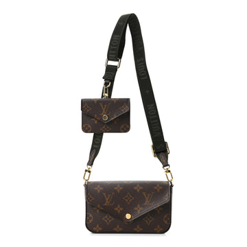 Louis Vuitton Felicie Strap & Go Kaki