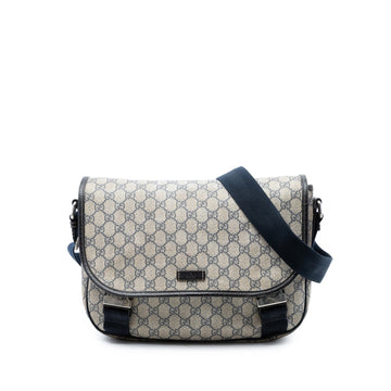 Gucci Gg Supreme Crossbody Pre-Loved Bag