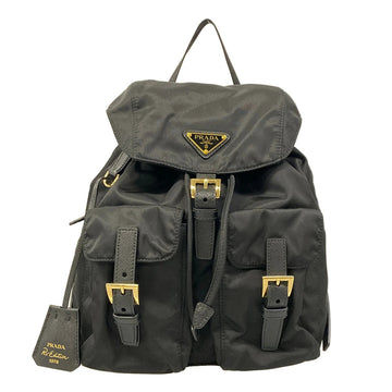 Prada Small Re-Nylon Backpack Black