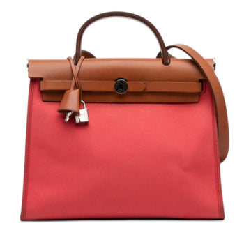 Hermès Toile Herbag Zip 31 Pre-Loved Bag
