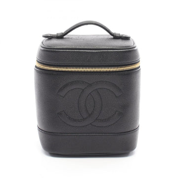 Chanel Coco Mark Vanity Handbag Grained