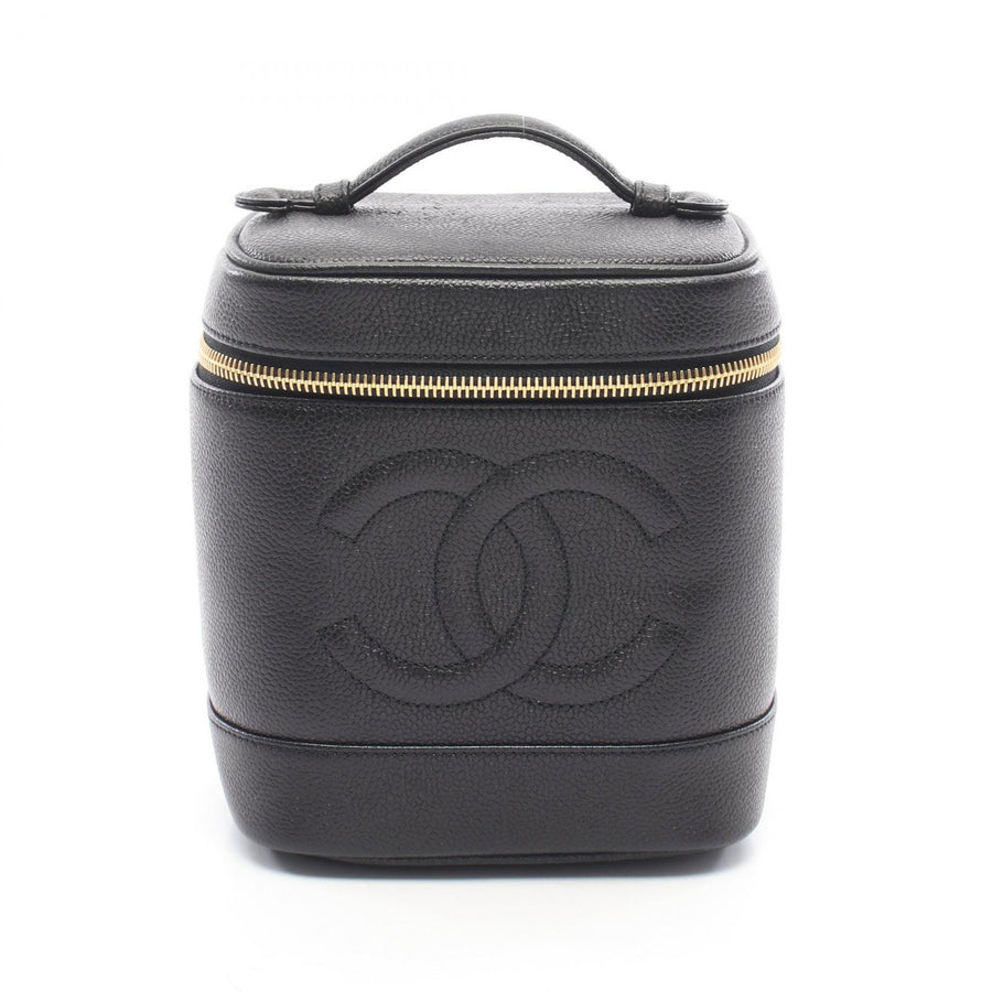 Chanel Coco Mark Vanity Handbag Grained