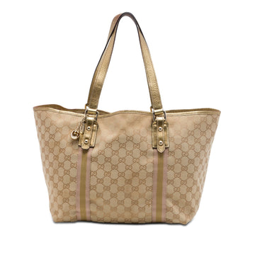 Gucci Large Gg Canvas Jolicoeur Tote